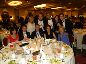 Matarazzo, Mazzei, Mastanduono. Seated are Flaherty, Mastanduono.