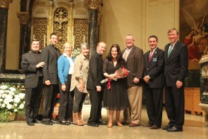 IMG_9438 Gianna Jessen - Church of St. Joseph - October 29, 2014 Respect Life Ministry and KofC